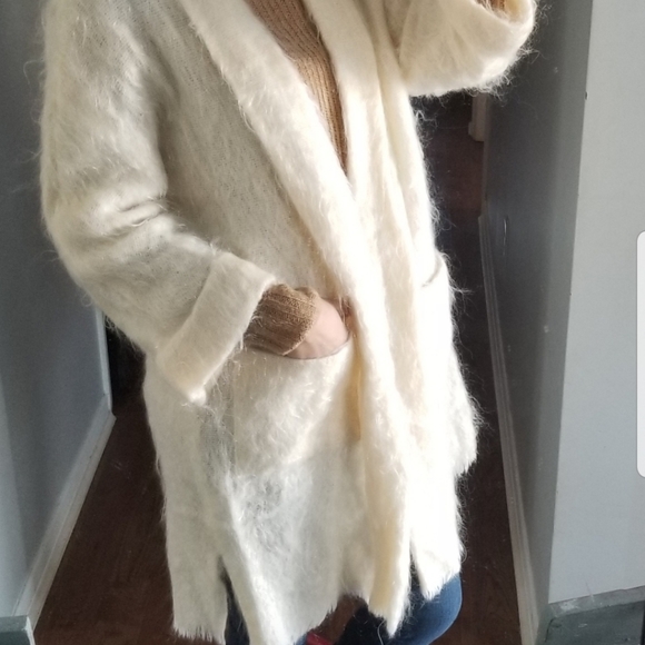 🧥 WOOL&MOHAIR COAT. - Picture 5 of 10